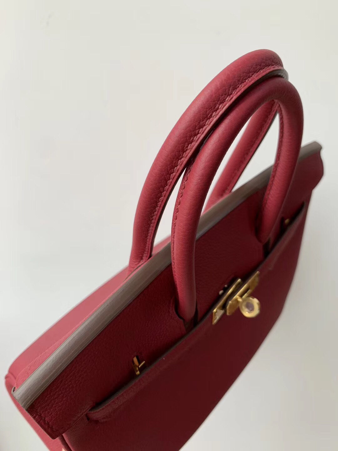 小愛款-Birkin 25 Togo K1 Rouge Grenat 紅色 金扣