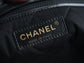 小香家-Chanel 22號手袋 黑金色大號