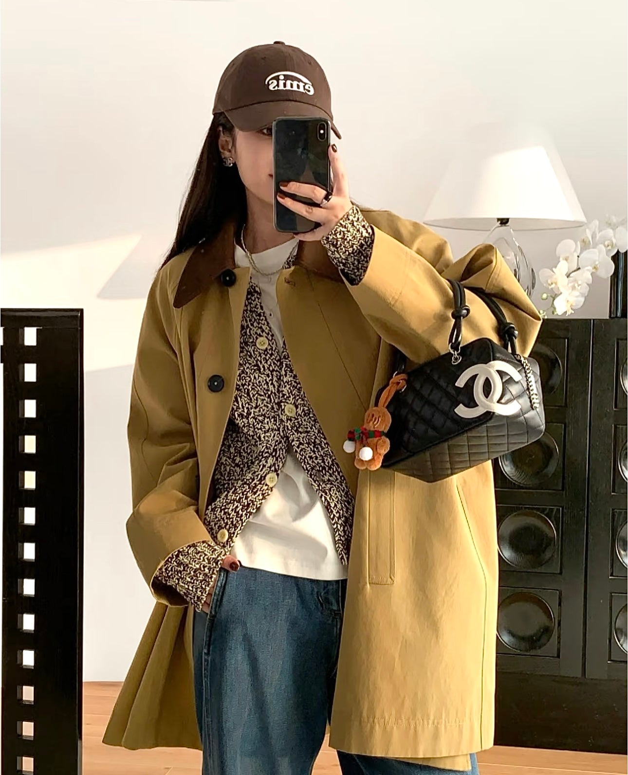 熱銷款 小香家-中古康鵬枕頭包 黑色
