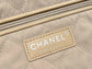 小香風-早春新款Chanel 22號手袋 白色大號