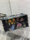 迪D家 Book Tote 刺繡字母黑色 小號26.5cm