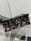 迪D家 Book Tote 刺繡字母黑色 中號36.5cm