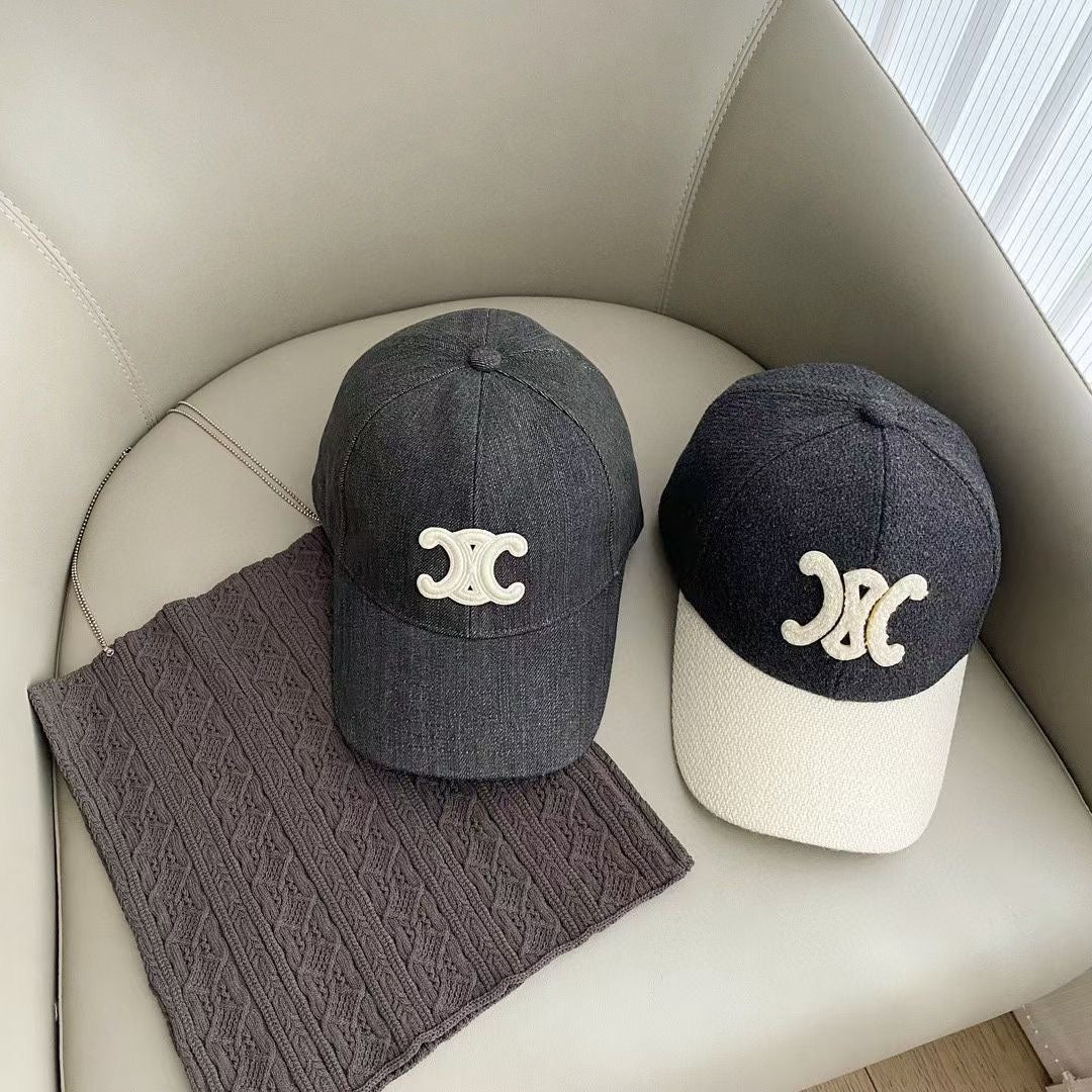 賽C家-2023新款凱旋刺繡棒球帽 灰色