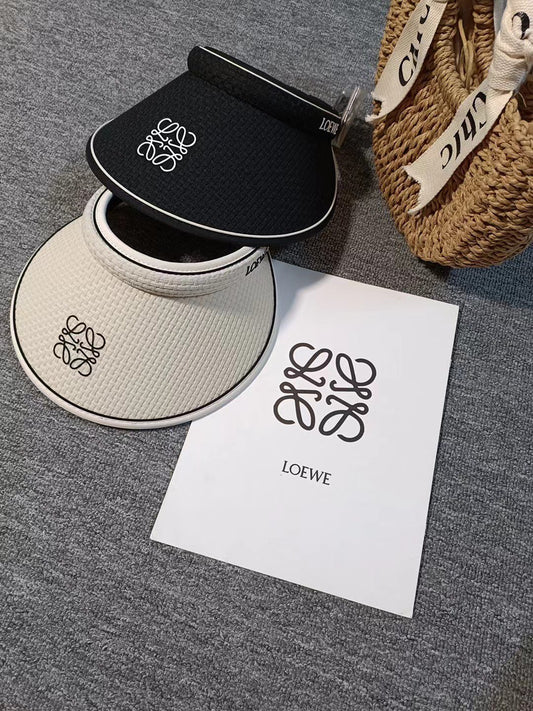 羅L家-新款Logo編織遮陽帽