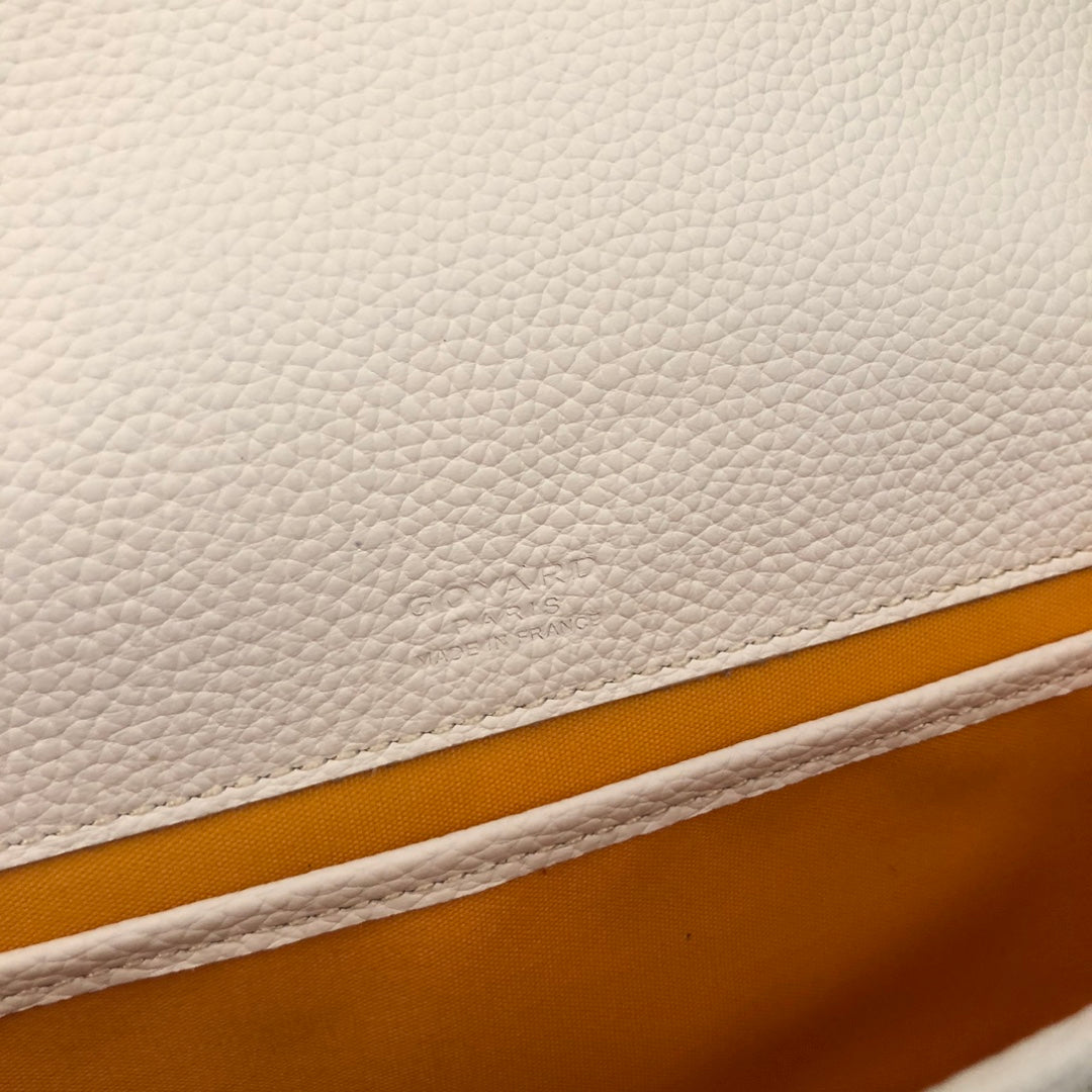 戈G家-Goyard 郵差包小號 白色