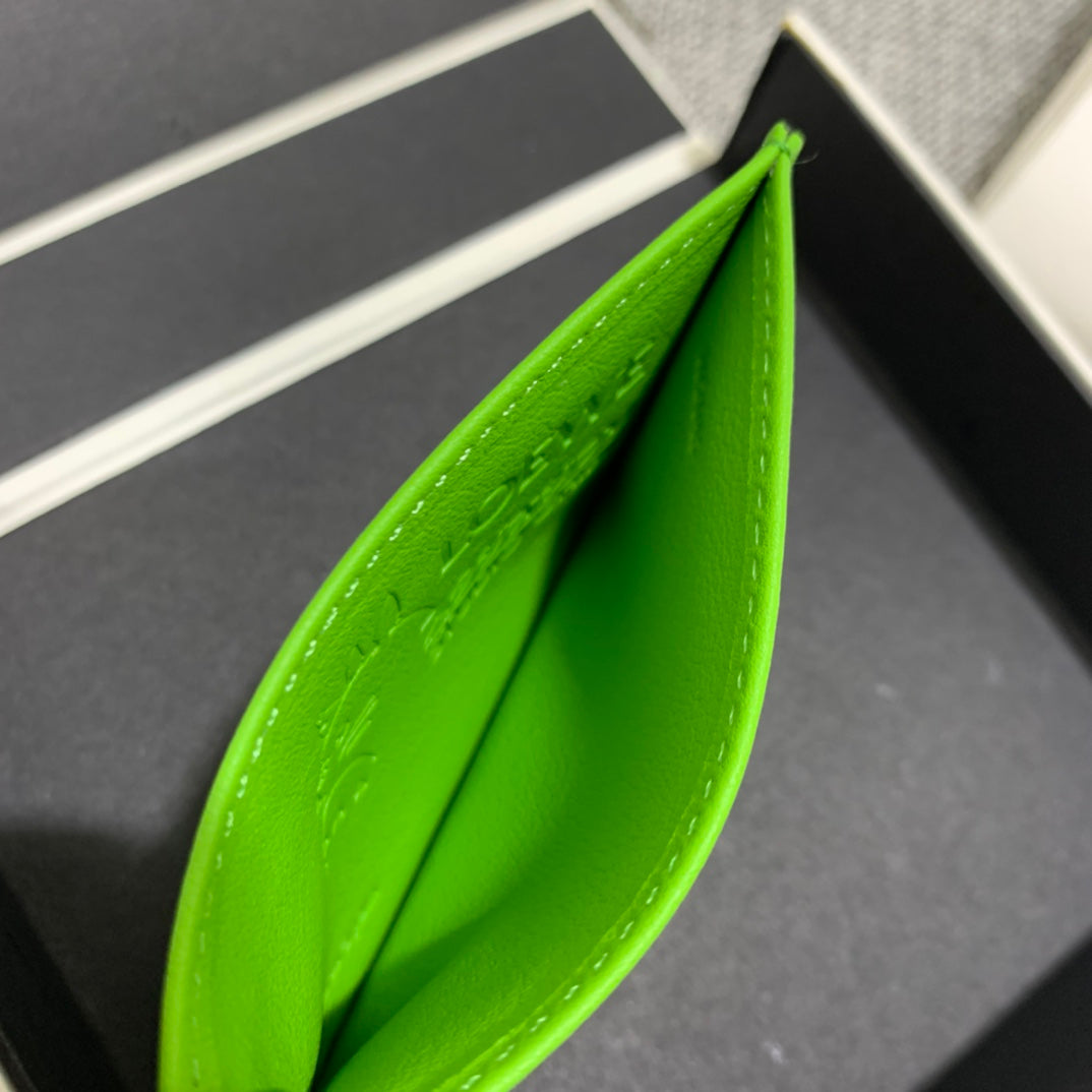羅L威-小灰兔系列限量款 單片卡包 綠色