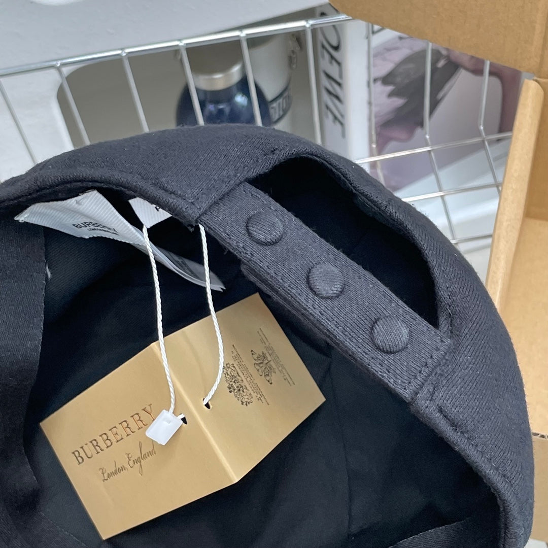 巴B家-新款內格紋大B刺繡棒球帽