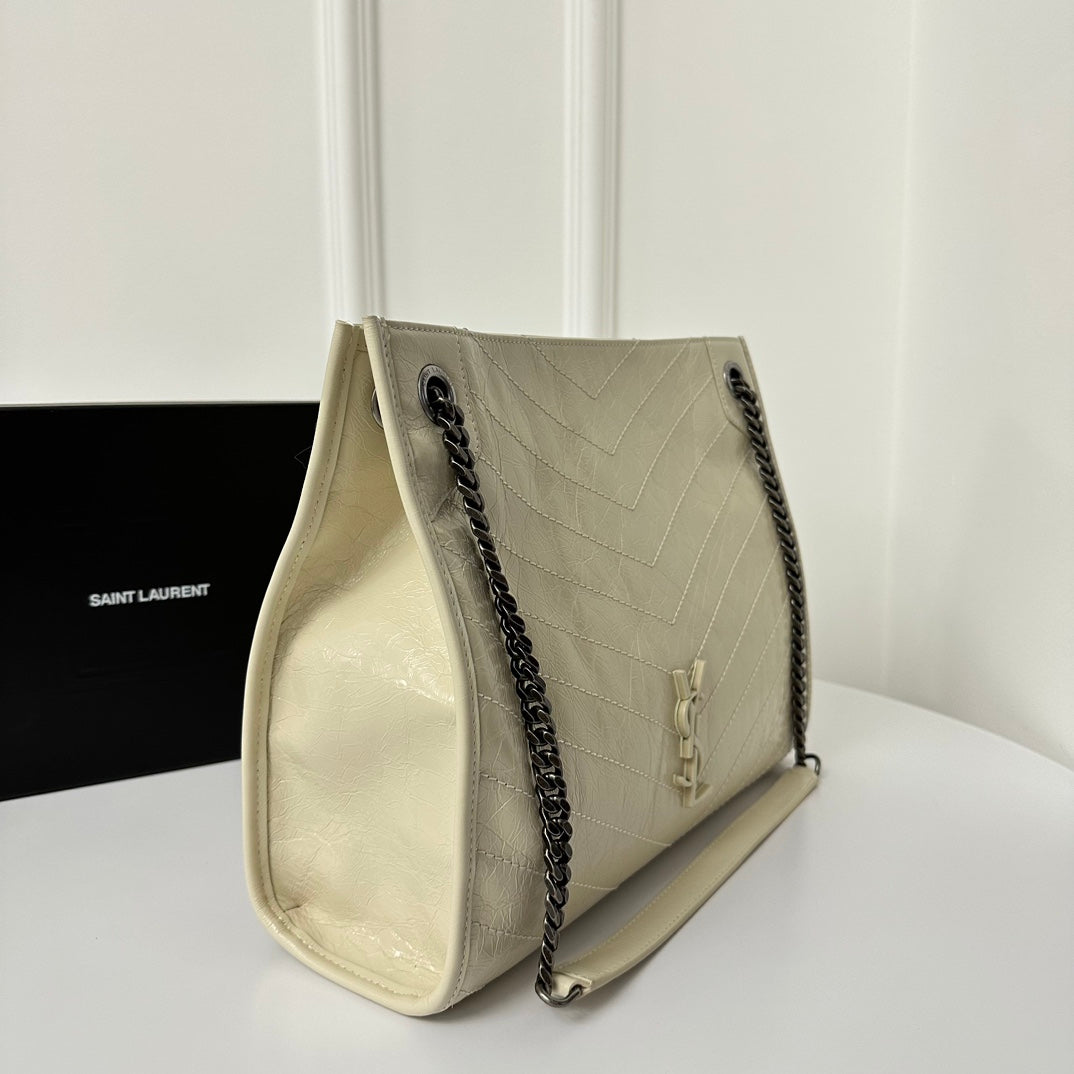 聖Y羅-Niki Shopping Bag 奶白色