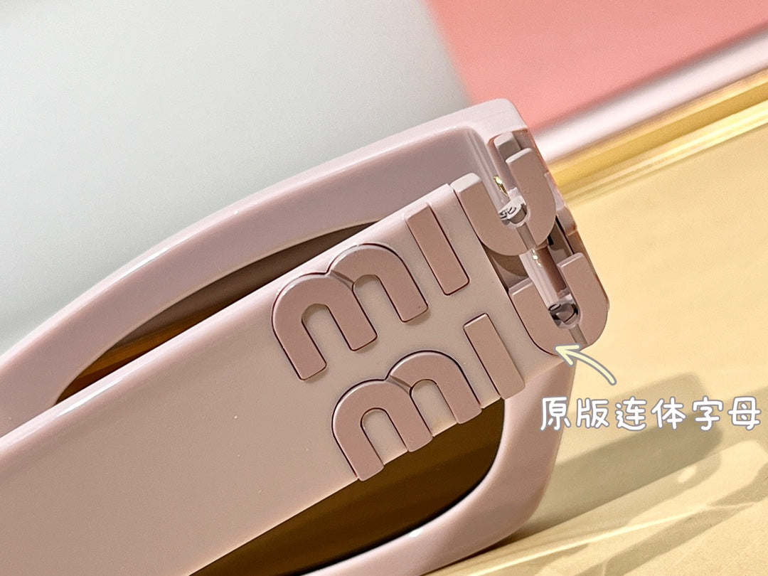 穆M家-墨鏡 SMU09WW 53口22-135 豆沙色