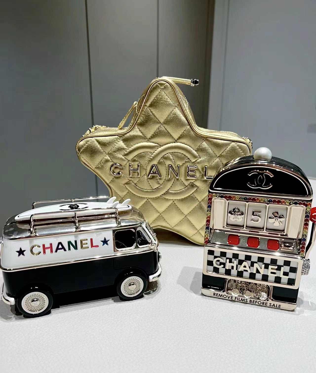 小香家-Chanel 24c 早春度假系列限量版 星星包 金色