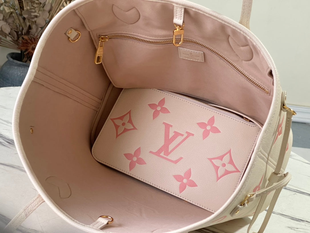 M45686 路L家-Neverfull 中號 奶油白