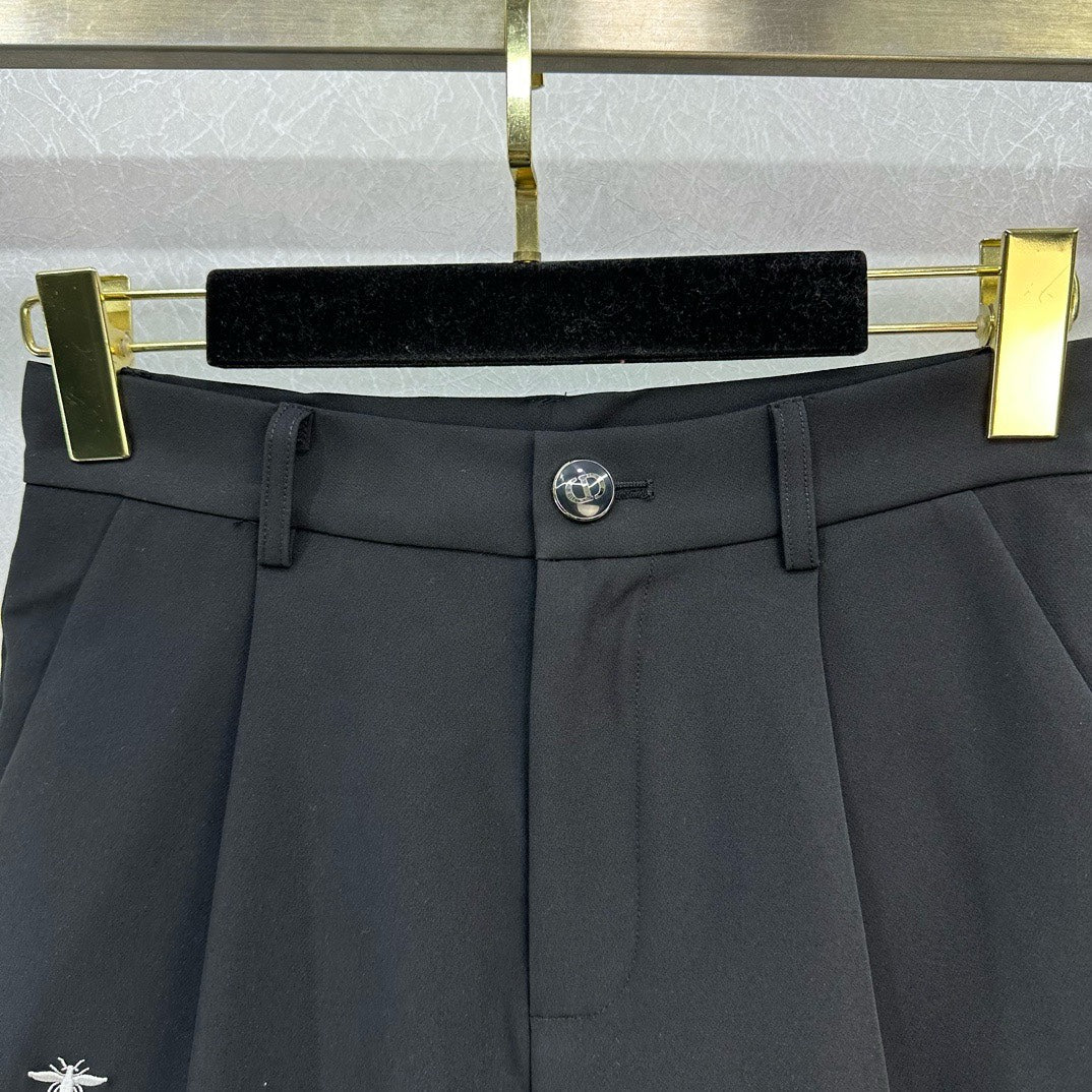 迪D家-2403 休閒西服套裝輕薄款 黑色