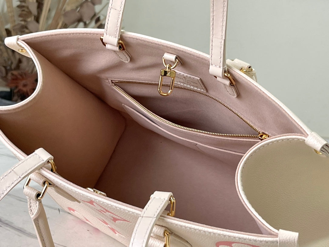M45595 路L家-OnTheGo Tote 中號 奶油白