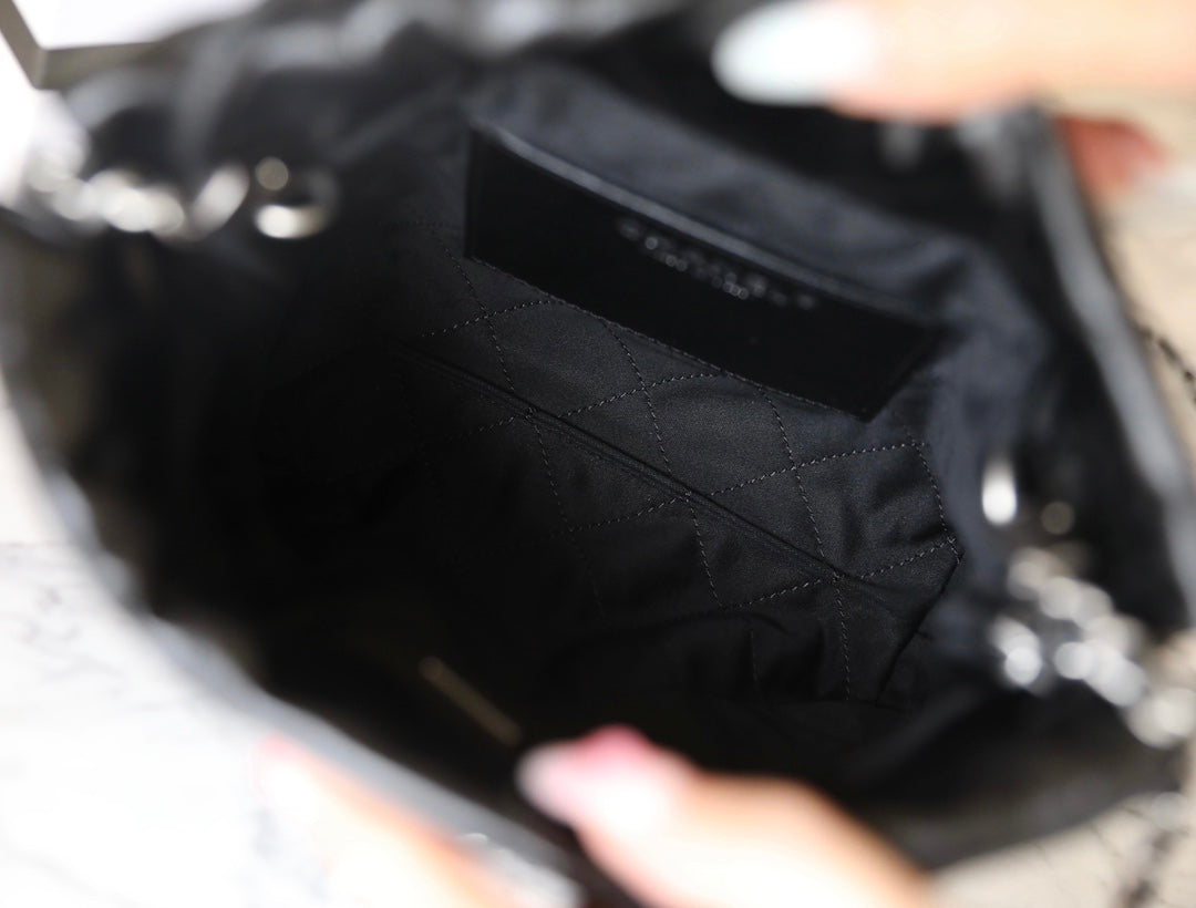 小香家-23S 22Bag Mini 黑色銀扣