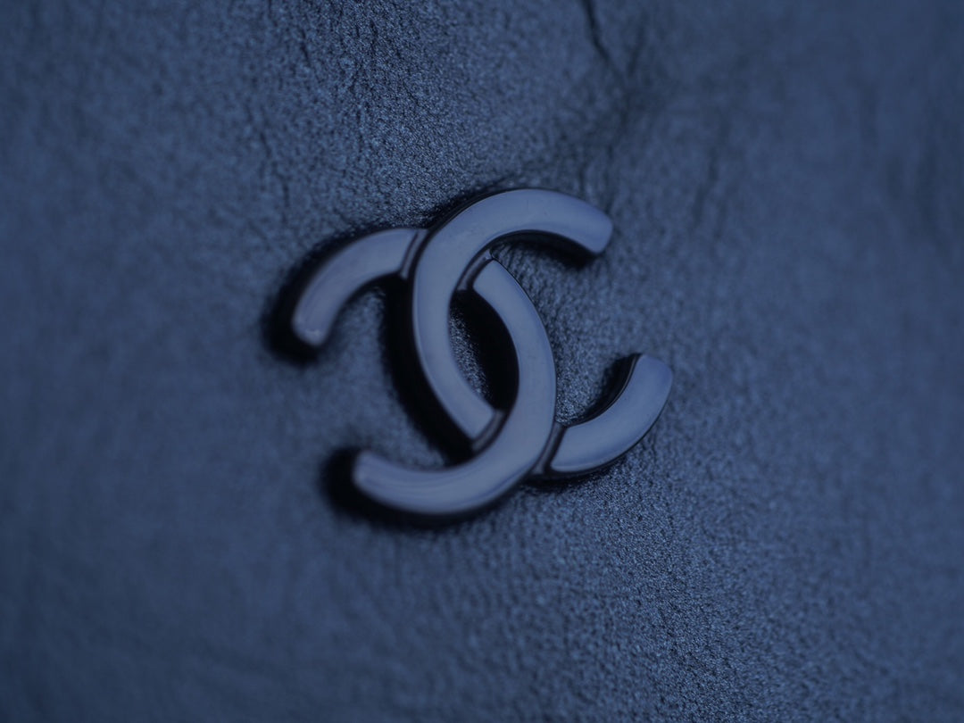 小香家-Chanel 22號手袋 金屬藍中號