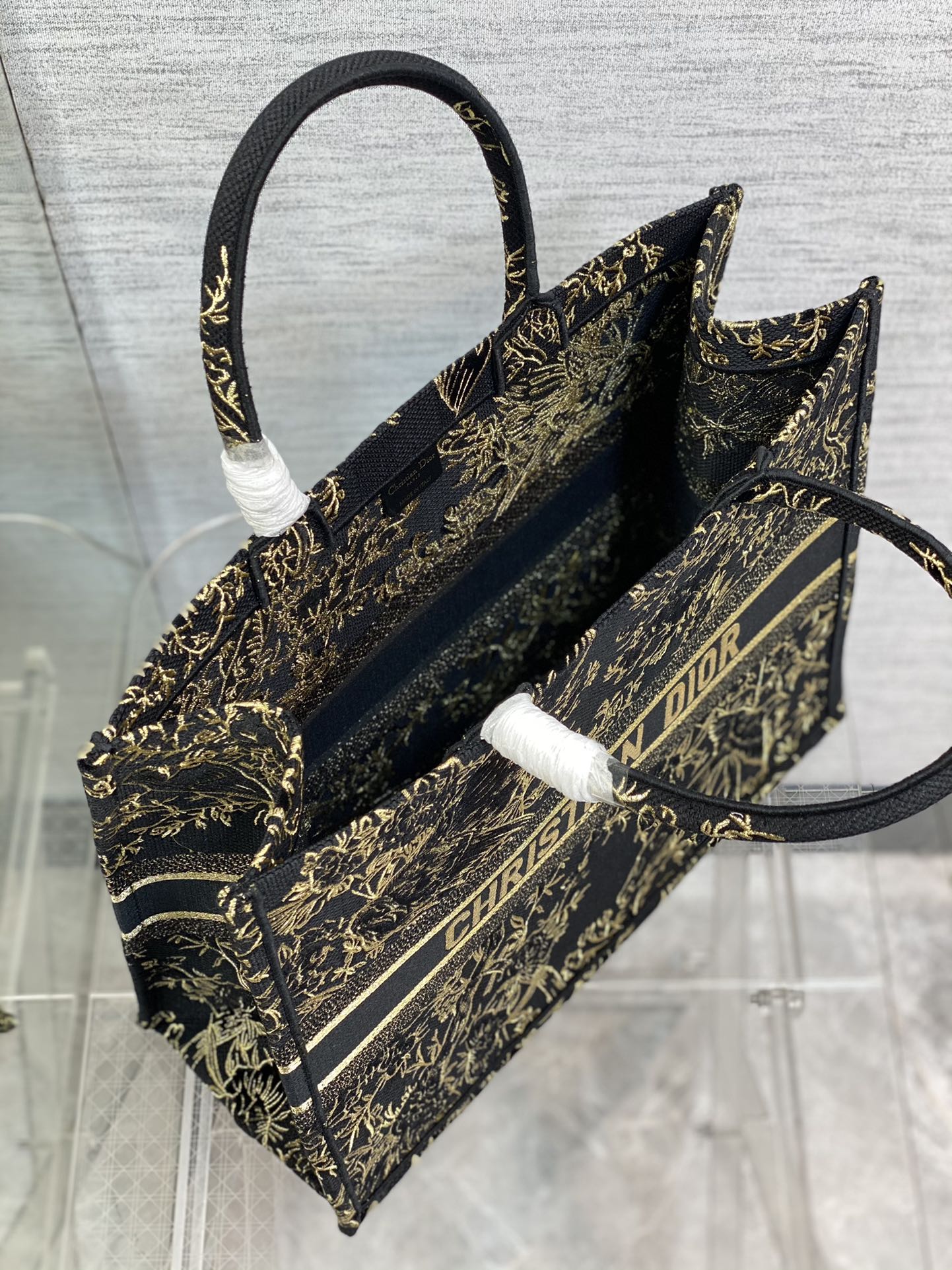 迪D家-BookTote 刺繡手袋 金絲線系列 42x18x35cm