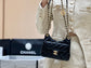 小香家-Chanel Hobo 23c早春款 油蠟皮黑色 小號