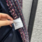 小香家-2403 立領拉鍊設計蝴蝶紗外套