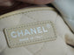 小香家-Chanel 22號手袋 橫版 白銀色