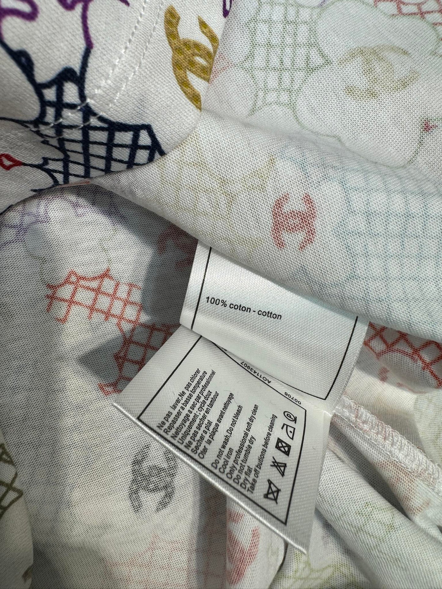 小香家-2403 重工珠片圓領短袖TEE