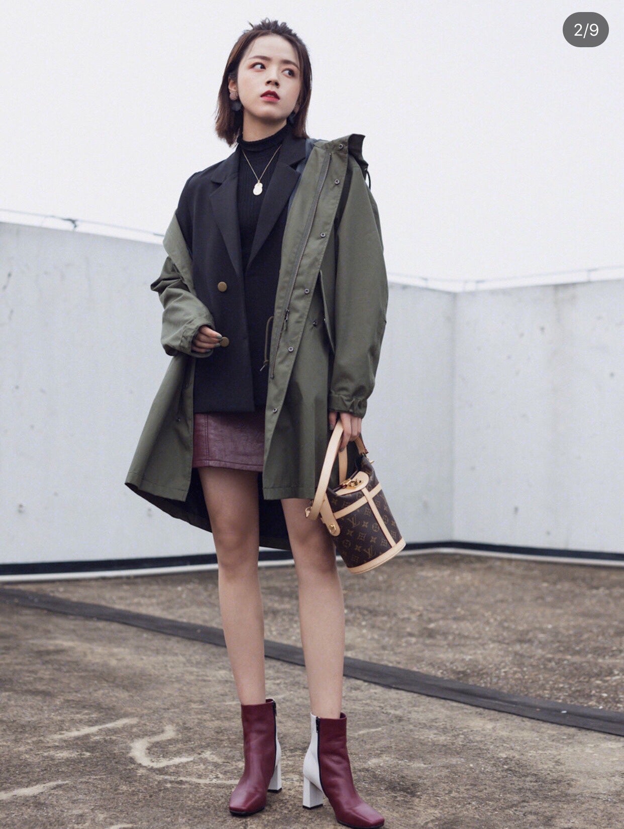 M43587 路L家-Duffle Bag薯條包 手提斜跨包