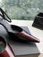 聖Y羅-2024 高跟單鞋 酒紅色