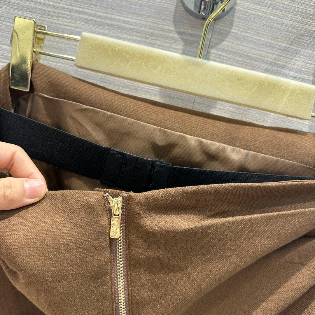 穆M家-2404 24春夏新品疊搭天菜抹胸小可愛 咖啡色