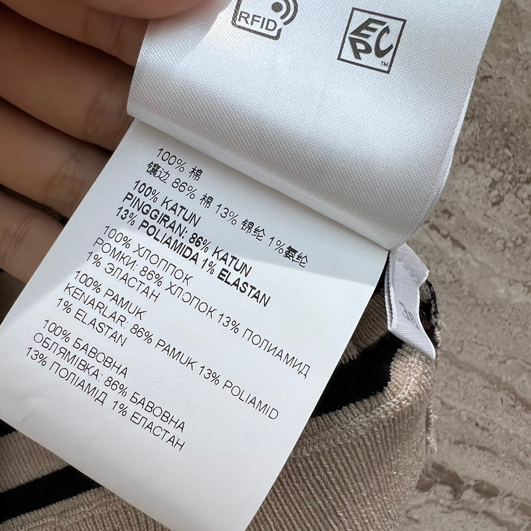 穆Ｍ家-2404 棉質圓領短袖針織上衣+半裙套裝