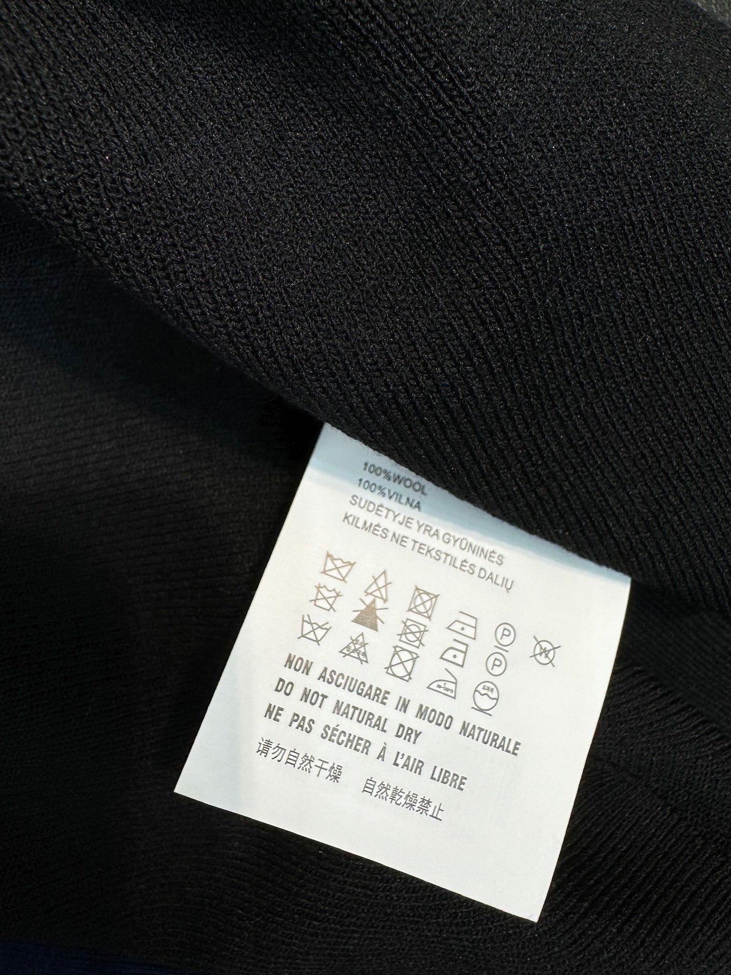 穆M家-2404 重工立體珠子針織背心 黑色