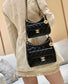 小香家-Chanel Hobo 23c早春款 油蠟皮黑色 大號