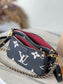 M80399 路L家-Multi Pochette Accessories 手袋 三合一包 黑色