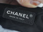 小香家-Chanel 22號手袋 橫版 黑銀色