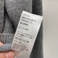 賽C家-2403 重工鑲鑽扣圓領針織衫 灰色