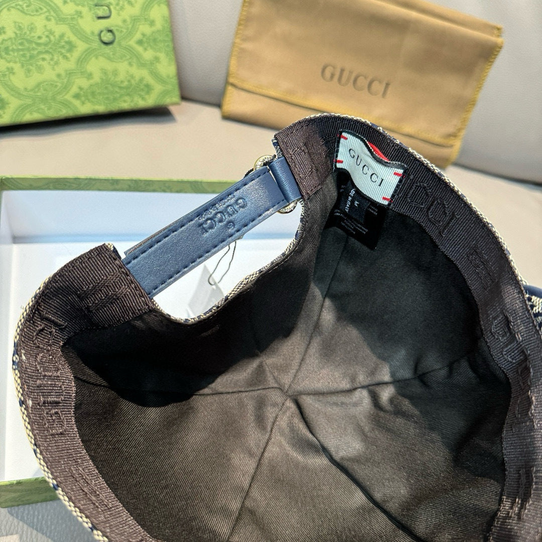 古G家-可調節刺繡小蜜蜂棒球帽