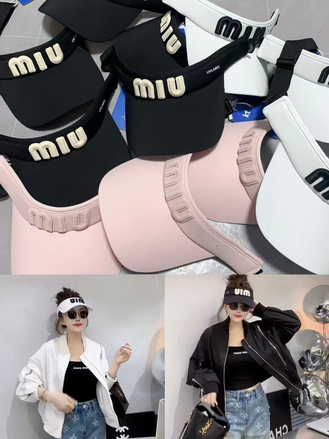 穆M家-新款冰絲棉遮陽帽