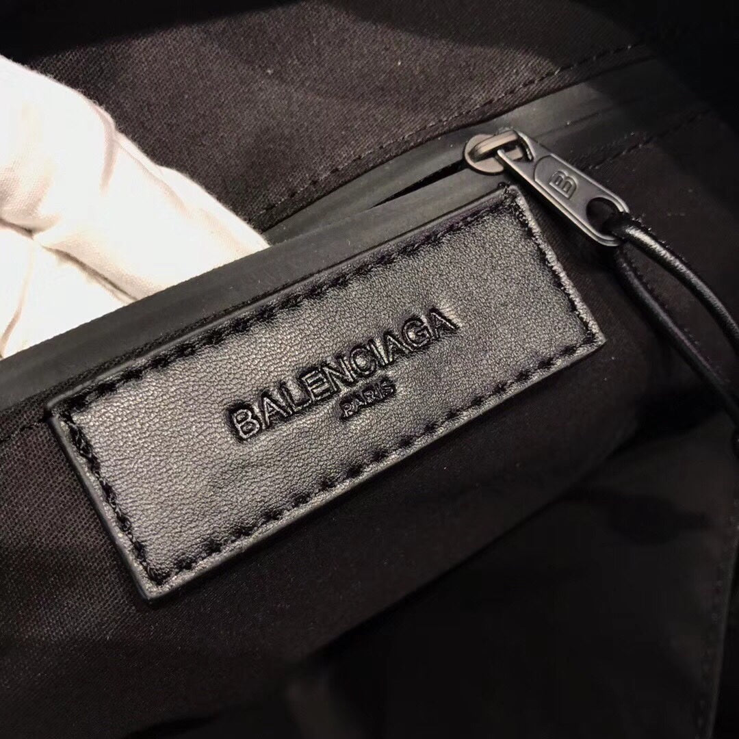 巴黎世-雙肩後背包 男女同款 彩色刺繡LOGO