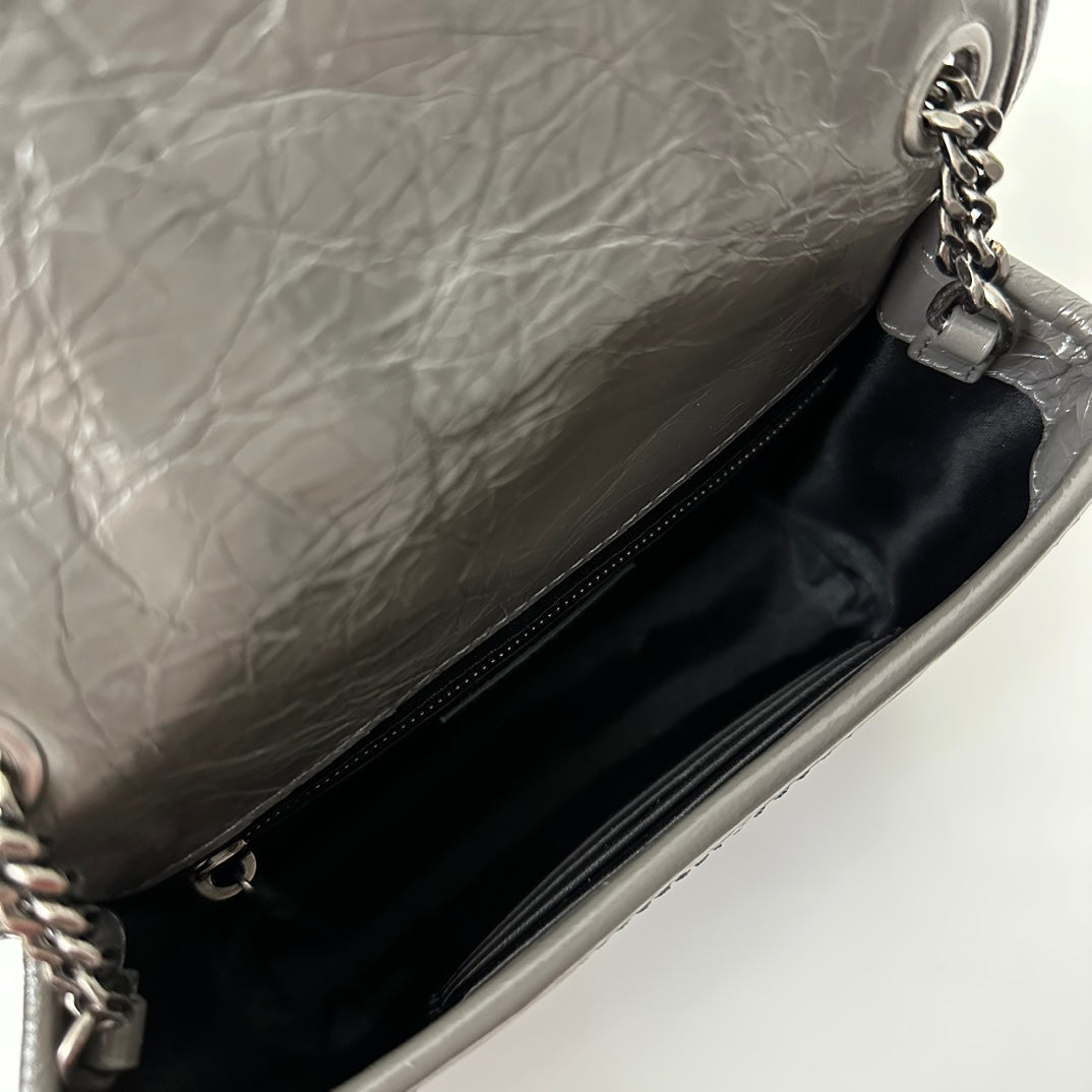 聖Y羅-Niki Chain Wallet mini 灰色