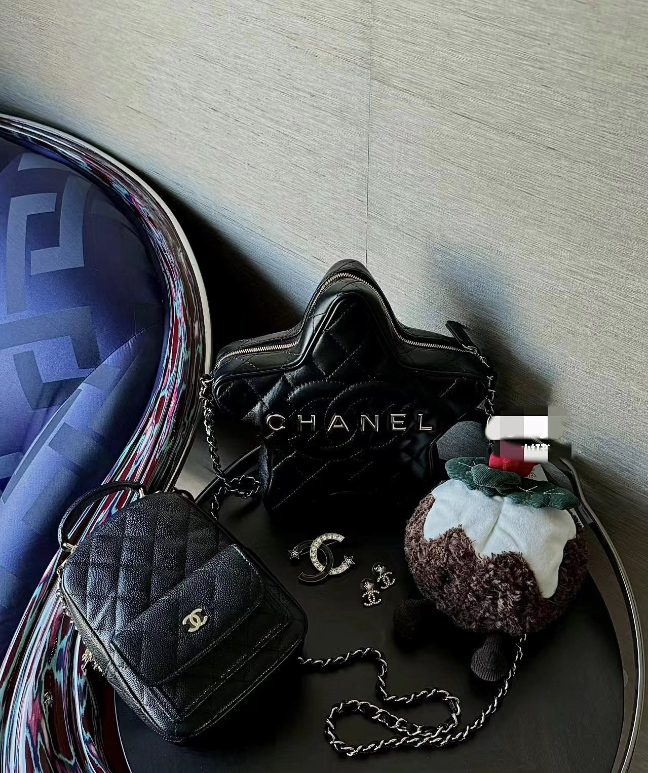 小香家-Chanel 24c 早春度假系列限量版 星星包 黑色