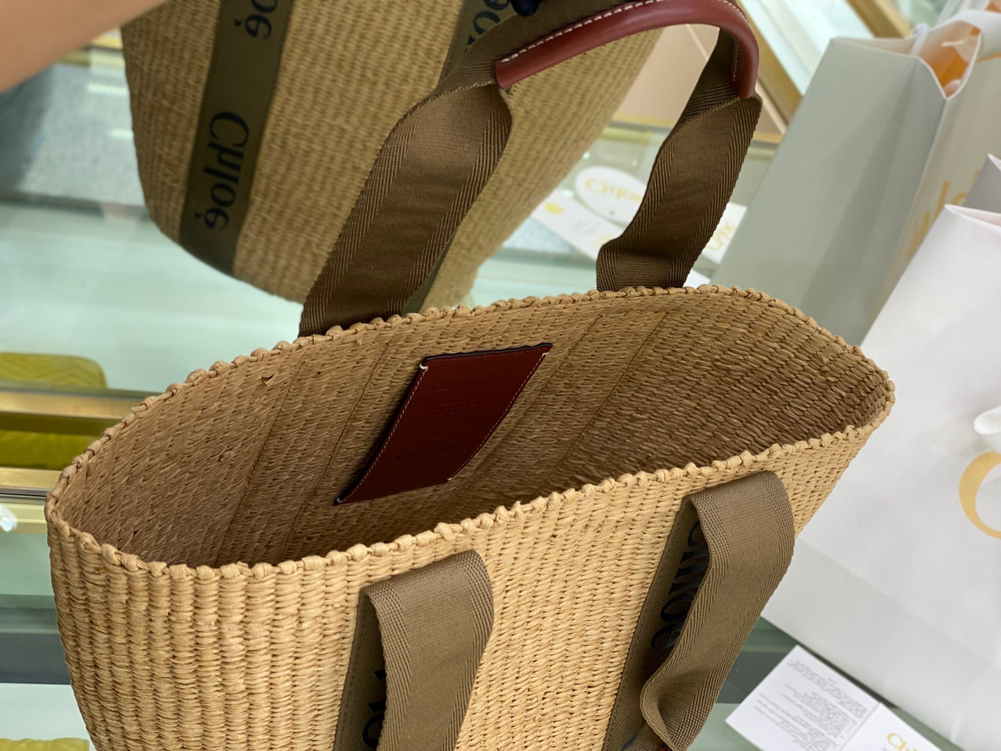 克羅C-Large Woody Basket 咖啡色 大號