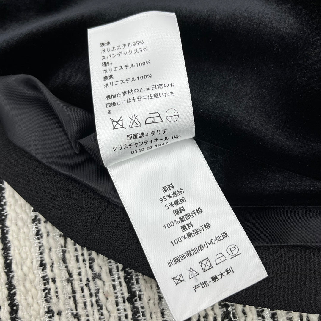 迪D家-2403 新款拼接絲絨雙排扣西裝外套