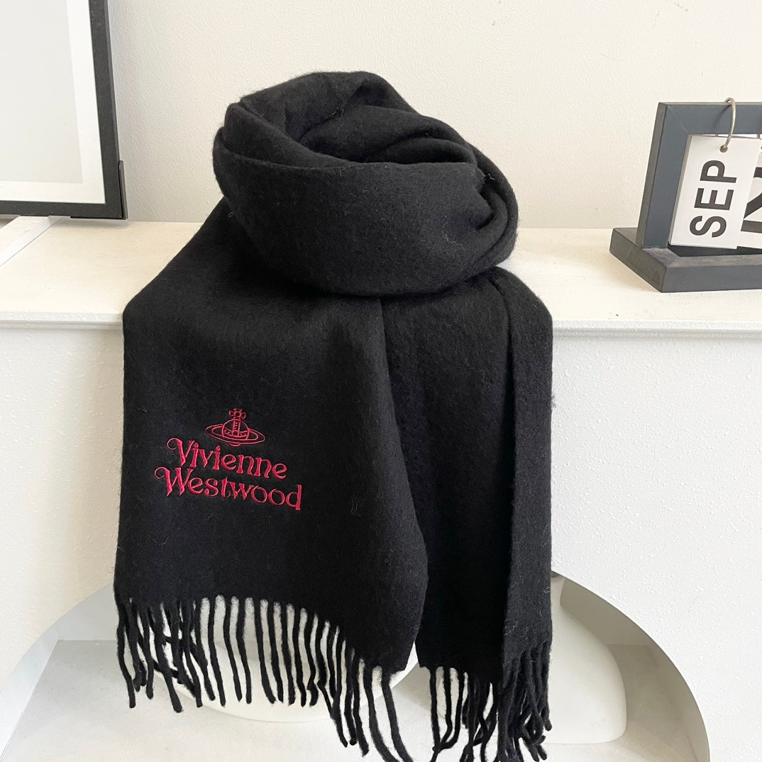 Vivienne Westwood-2024土星LOGO圍巾 185*32