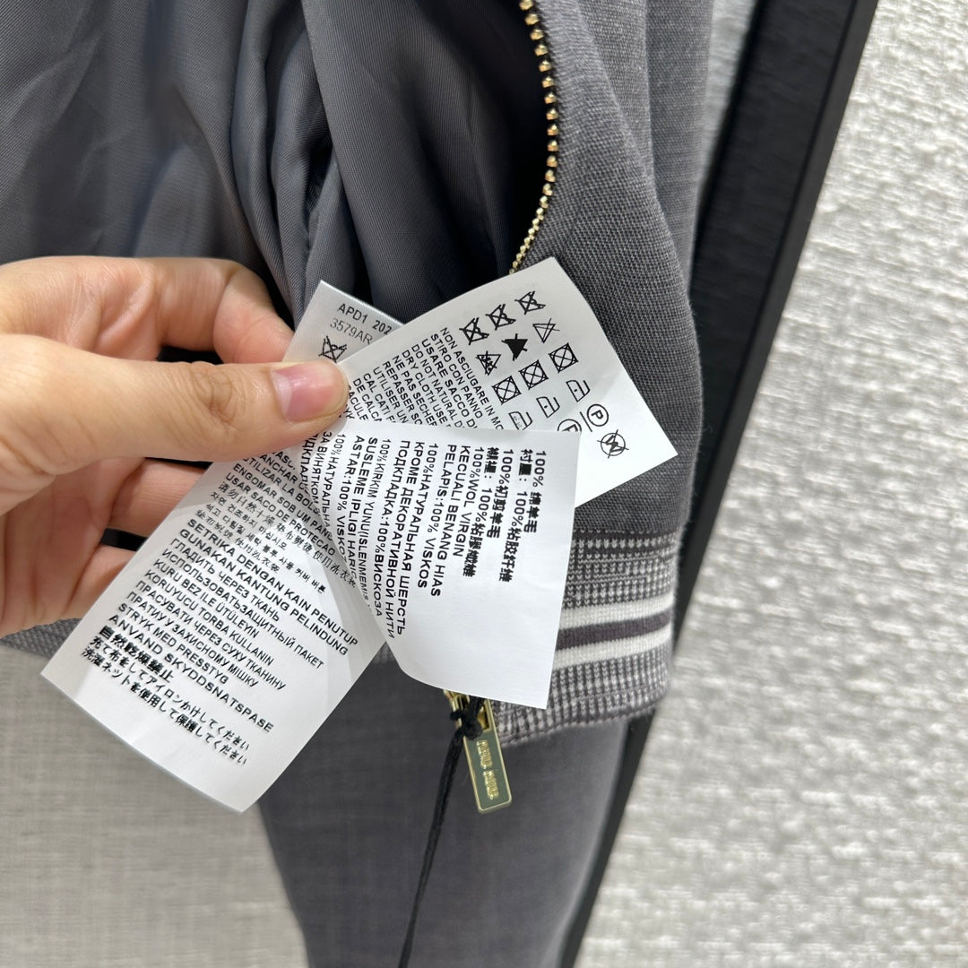 穆M家-2404 24早春新品 格雷系灰色套裝