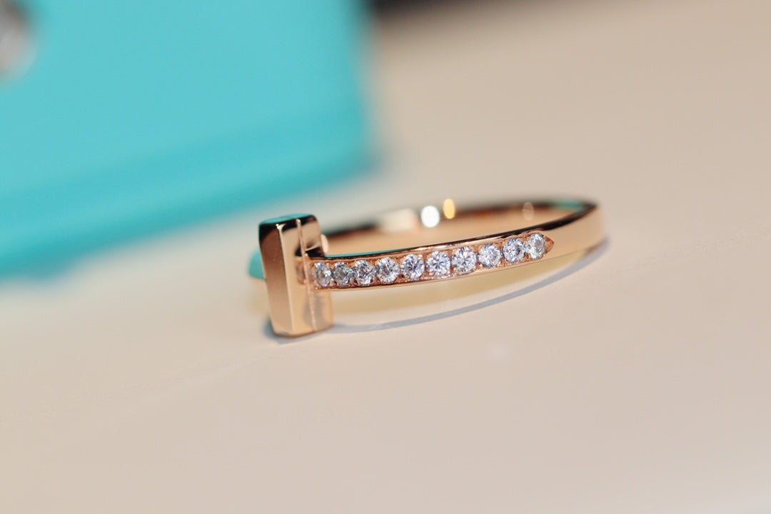 Tiffany-戒指 金色005