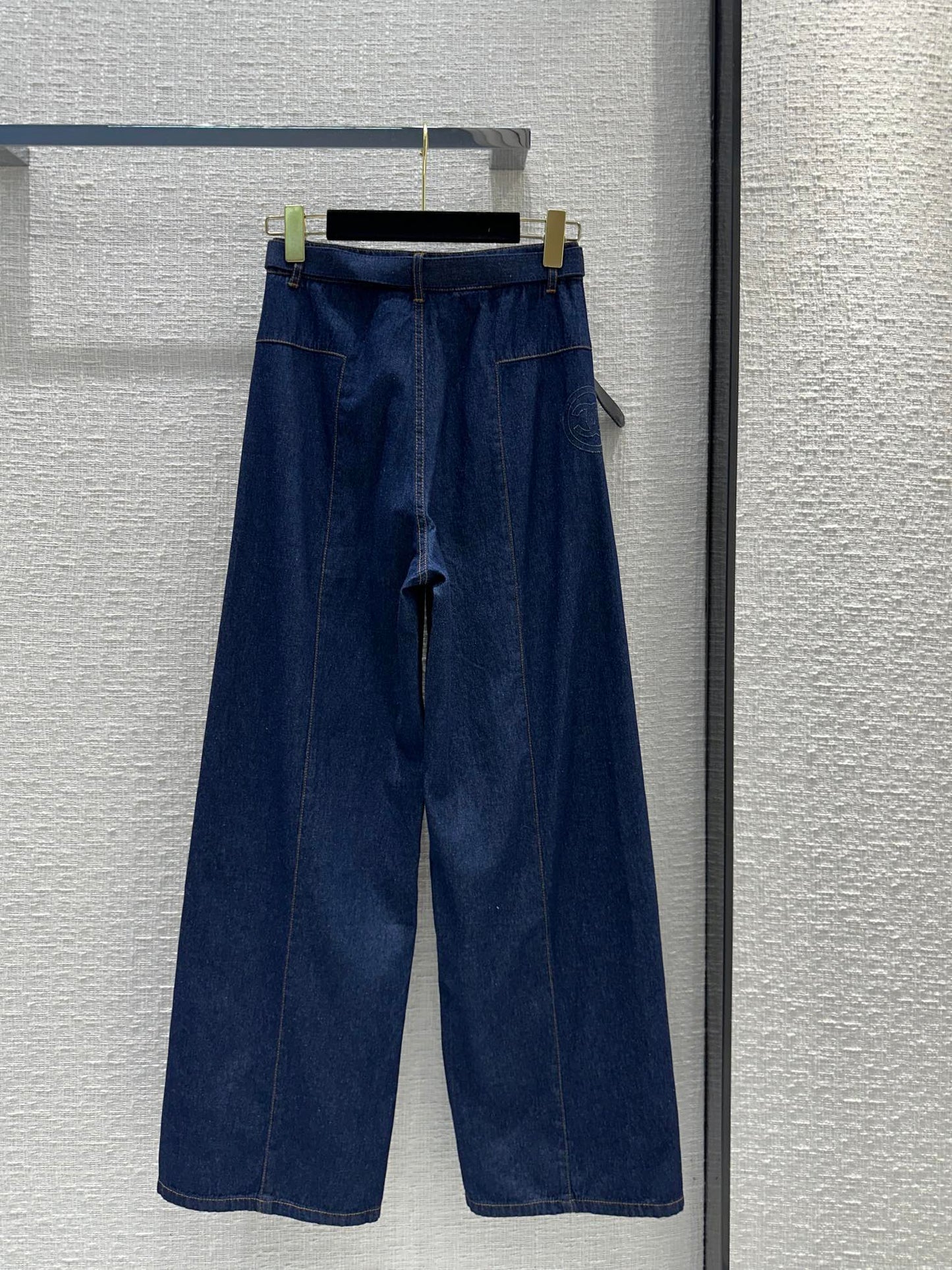 小香家-2403 24早春新品天絲牛仔直筒褲