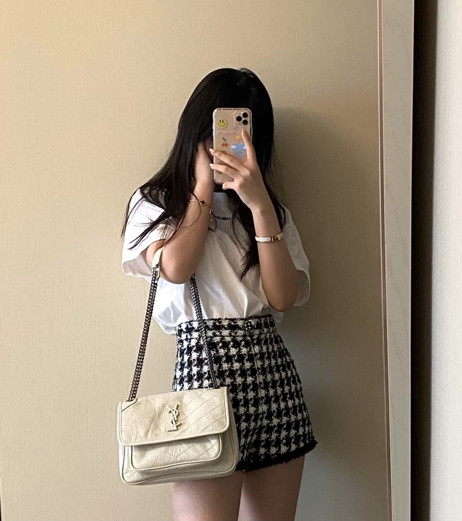 聖Y羅-Niki baby 22cm 牛皮 奶白色 上身圖