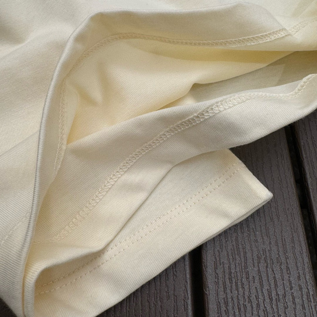 賽C家-2403 24春夏新品手繪logo印花TEE