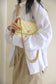 小香家-2023早春系列 山茶花調節扣woc 小羊皮 小雞黃 19CM