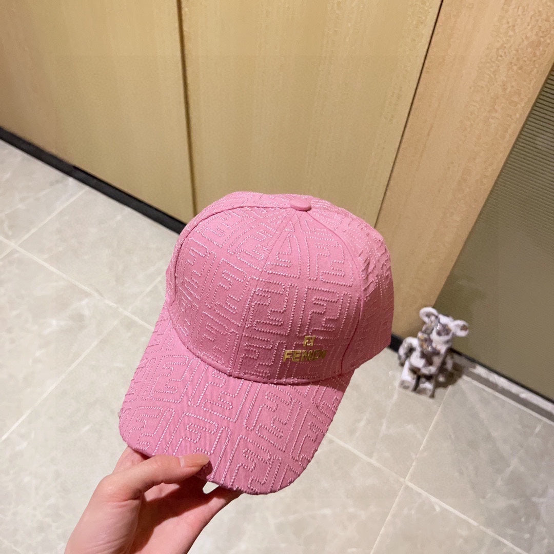 芬F家-2023春夏新款 刺繡帽球帽