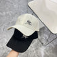 迪D家-2024新款 百搭紋路棒球帽 米色