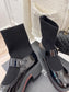 小香家-2023秋冬新款 襪子靴 短襪子皮鞋